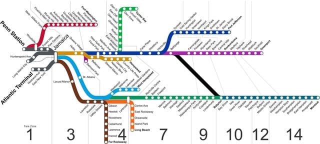 Long Island zones map